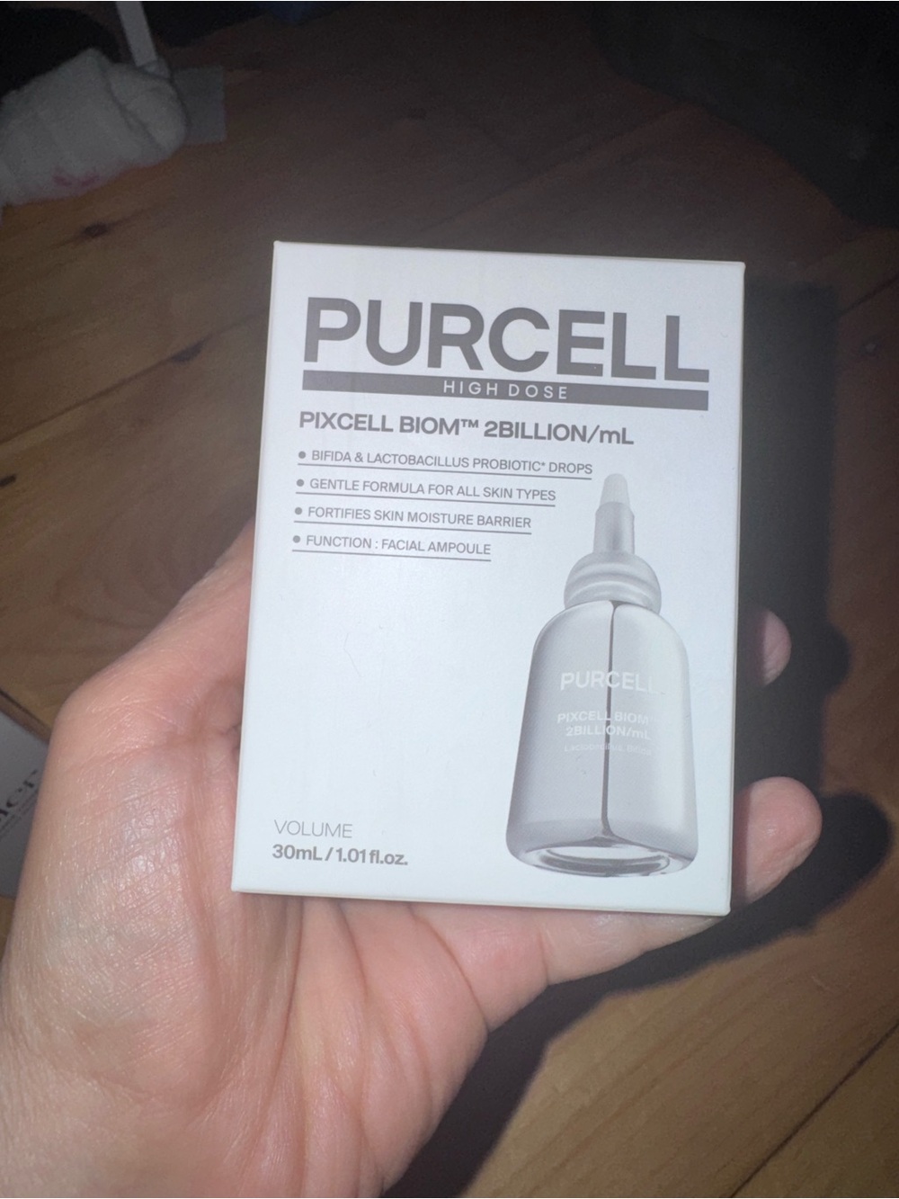 Pixcell Biom Probiotic Facial Ampoule - White